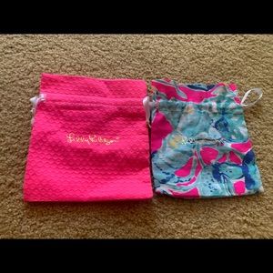 Lilly Pulitzer jewelry bags , 2 bags set